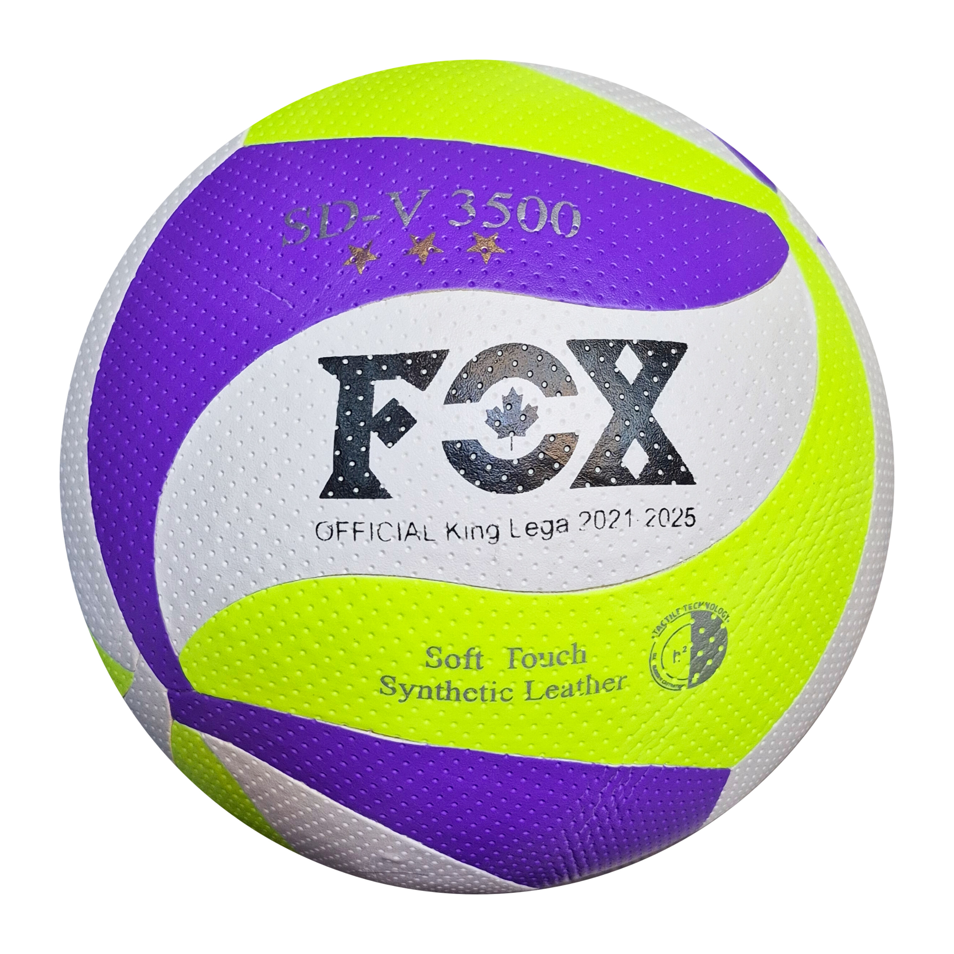 توپ والیبال فاکس سبز بنفش