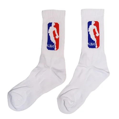 جوراب ورزشی نیم ساق کفی حوله ای NBA