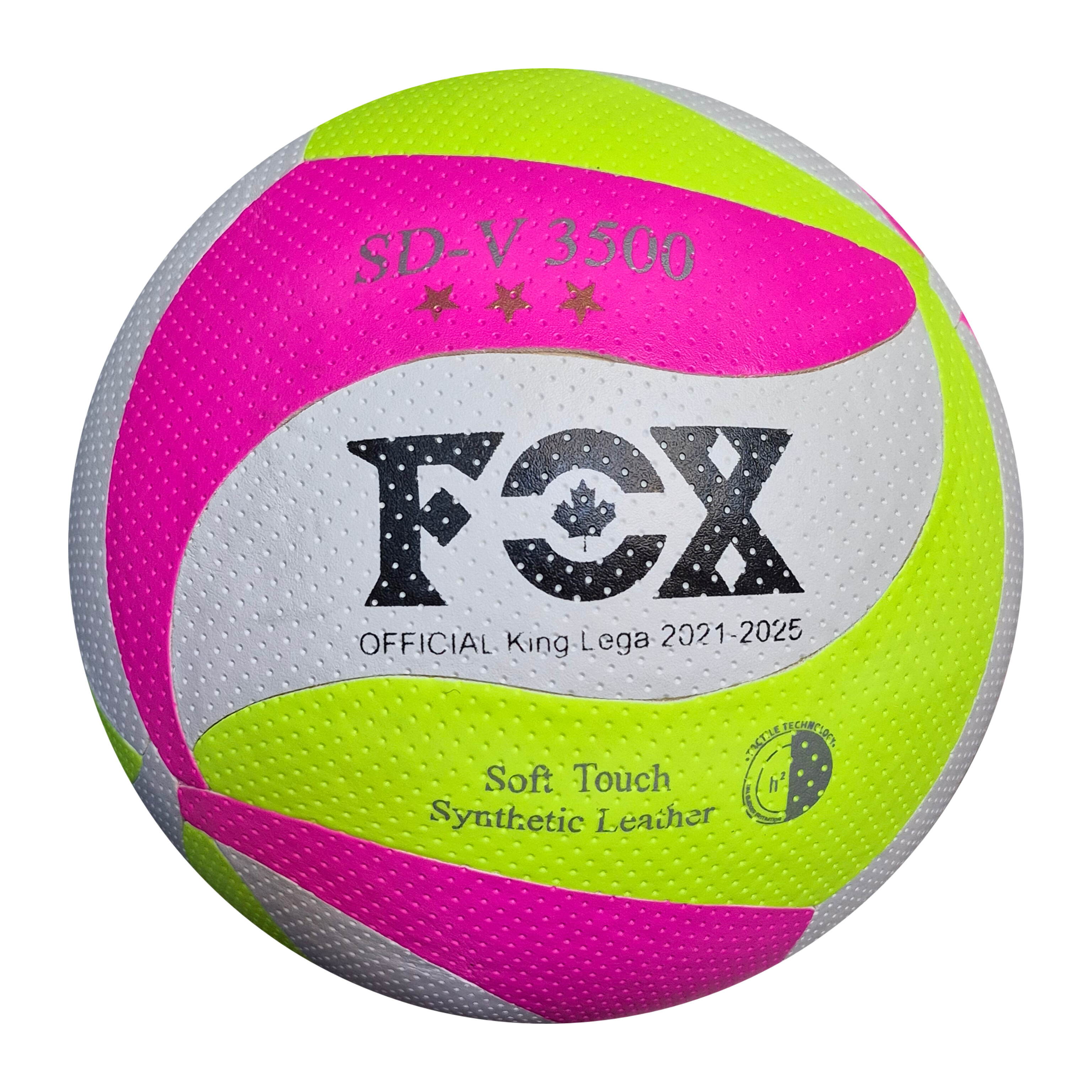 توپ والیبال فاکس سبز صورتی